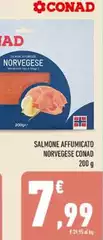 Conad - Salmone Affumicato Norvegese