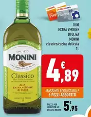 Monini - Olio Extra Vergine Di Oliva