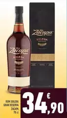 Zacapa - Rum Solera Gran Reserva Zacapa - Rum Solera Gran Reserva