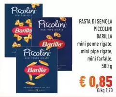 Barilla - Pasta Di Semola Piccolini