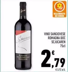 Scjucaren - Vino Sangiovese Romagna DOC
