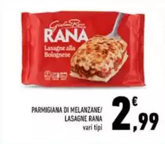 Rana - Lasagne  Parmigiana Di Melanzane/ Lasagne