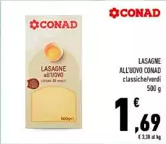 Conad - Lasagne All'Uovo