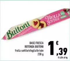 Buitoni - Base Fresca Rotonda