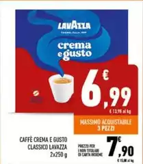 Lavazza - Caffè Crema E Gusto Classico