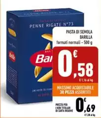 Barilla - Pasta Di Semola