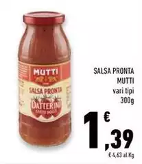 Mutti - Salsa Pronta