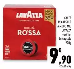 Lavazza - Caffe In Capsule A Modo Mio
