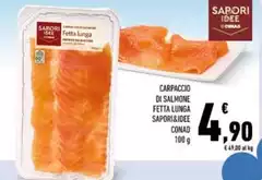 Sapori - &Idee Carpaccio Di Salmone Fetta Lugna