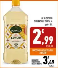 Olitalia - Olio Di Semi Di Girasole