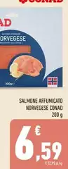 Conad - Salmone Affumicato Norvegese