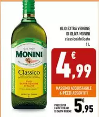Monini - Olio Extra Vergine Di Oliva