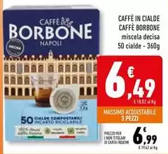 Caffe borbone - Caffe In Cialde