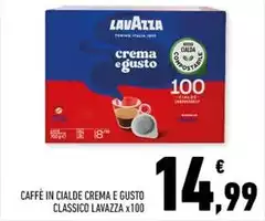 Lavazza - Caffè In Cialde Crema E Gusto Classico