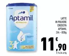 Aptamil - Latte In Polvere Crescita