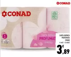 Conad - Carta Igienica Profumata