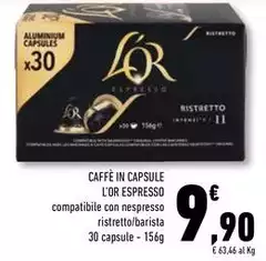 L'or espresso - Caffè In Capsule
