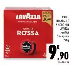 Lavazza - Caffe In Capsule A Modo Mio