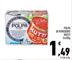 Mutti - Polpa Di Pomodoro