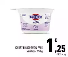 Fage - Yogurt Bianco Total