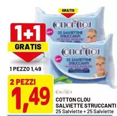 Cotton Clou Salviette Struccanti Cotton Clou Salviette Struccanti