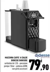 Didiesse - Macchina Caffe' A Cialde  Darkside