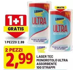 Laser Tec Monorotolo Ultra Assorbente Laser Tec Monorotolo Ultra Assorbente