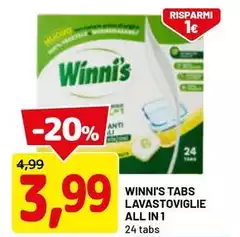 Winni's - Tabs Lavastoviglie All In 1 Winni's - Tabs Lavastoviglie All In 1