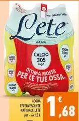 Lete - Acqua Effervescente Naturale