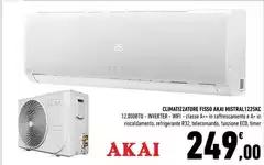 Akai - Climatizzatore Fisso  Mistal 1225x