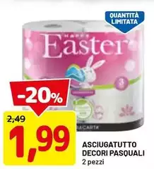 Asciugatutto Decori Pasquali Asciugatutto Decori Pasquali