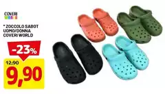 Coveri - Zoccolo Sabot Uomo/Donna  World