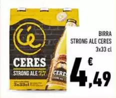 Ceres - Birra Strong Ale Ceres - Birra Strong Ale