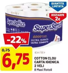 Maxi - Cotton Clou Carta Igienica