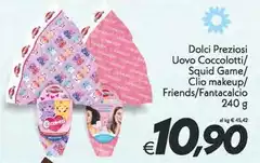 Dolci Preziosi - Uovo Coccolotti/ Squid Game/ Clio Makeup/ Friends/fantacaicio Dolci Preziosi - Uovo Coccolotti/ Squid Game/ Clio Makeup/ Friends/fantacaicio