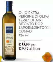 Sapori - Olio Extra Vergine Di Oliva Terra Di Bari Bitonto DOP &Dintorni