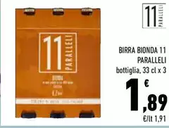 11 Paralleli - Birra Bionda