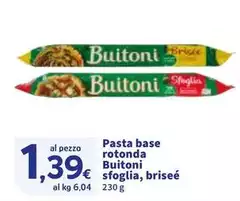 Buitoni - Pasta Base Rotonda Sfoglia, Brisée