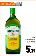 Monini - Olio Extravergine Di Oliva
