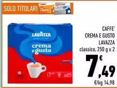 Lavazza - Caffe Crema E Gusto