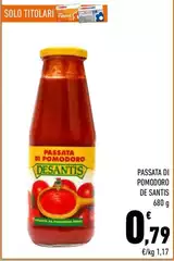 De santis - Passata Di Pomodoro De santis - Passata Di Pomodoro