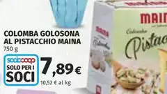 Maina - Colomba Golosona Al Pistacchio