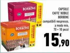 Caffe borbone - Capsule Caffe' Nobile