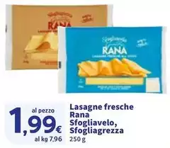 Rana - Lasagne Fresche Sfogliavelo, Sfogliagrezza