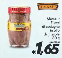Marazur - Filetti Di Acciughe In Olio Di Girasole
