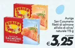 Auriga - San Cusumano Filetti Di Salmone All'Olio Di Oliva/ Naturale