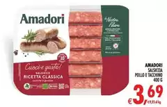 Amadori - Salsiccia Pollo E Tacchino Amadori - Salsiccia Pollo E Tacchino