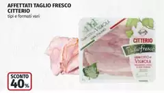 Citterio - Affettati Taglio Fresco