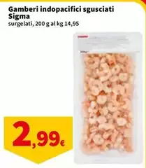 Sigma - Gamberi Indopacifici Sgusciati