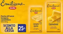 Barilla - Pasta All'Uovo Lasagne, Cannelloni